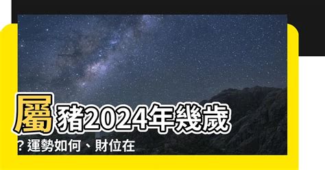 豬 年|屬豬年份｜2024年幾歲？屬豬出生年份+歲數一